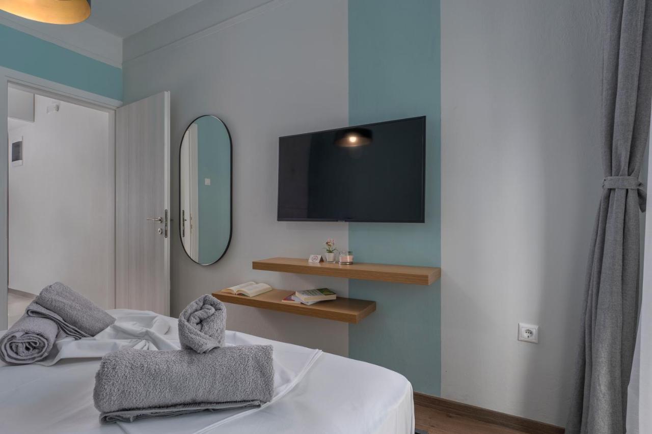 Estia Thessaloniki Apartment, Cozy, Spacious, Sunny, 2 Rooms-5 Beds Luaran gambar
