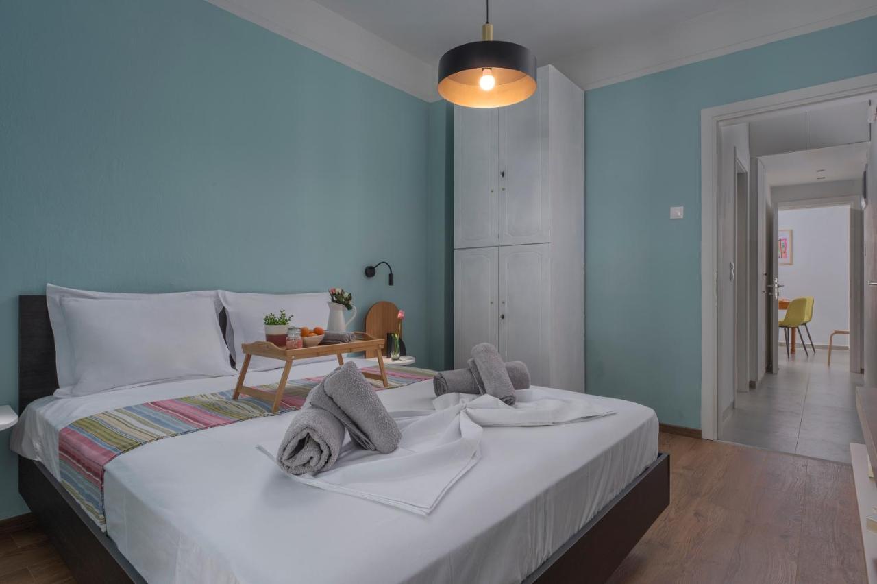 Estia Thessaloniki Apartment, Cozy, Spacious, Sunny, 2 Rooms-5 Beds Luaran gambar